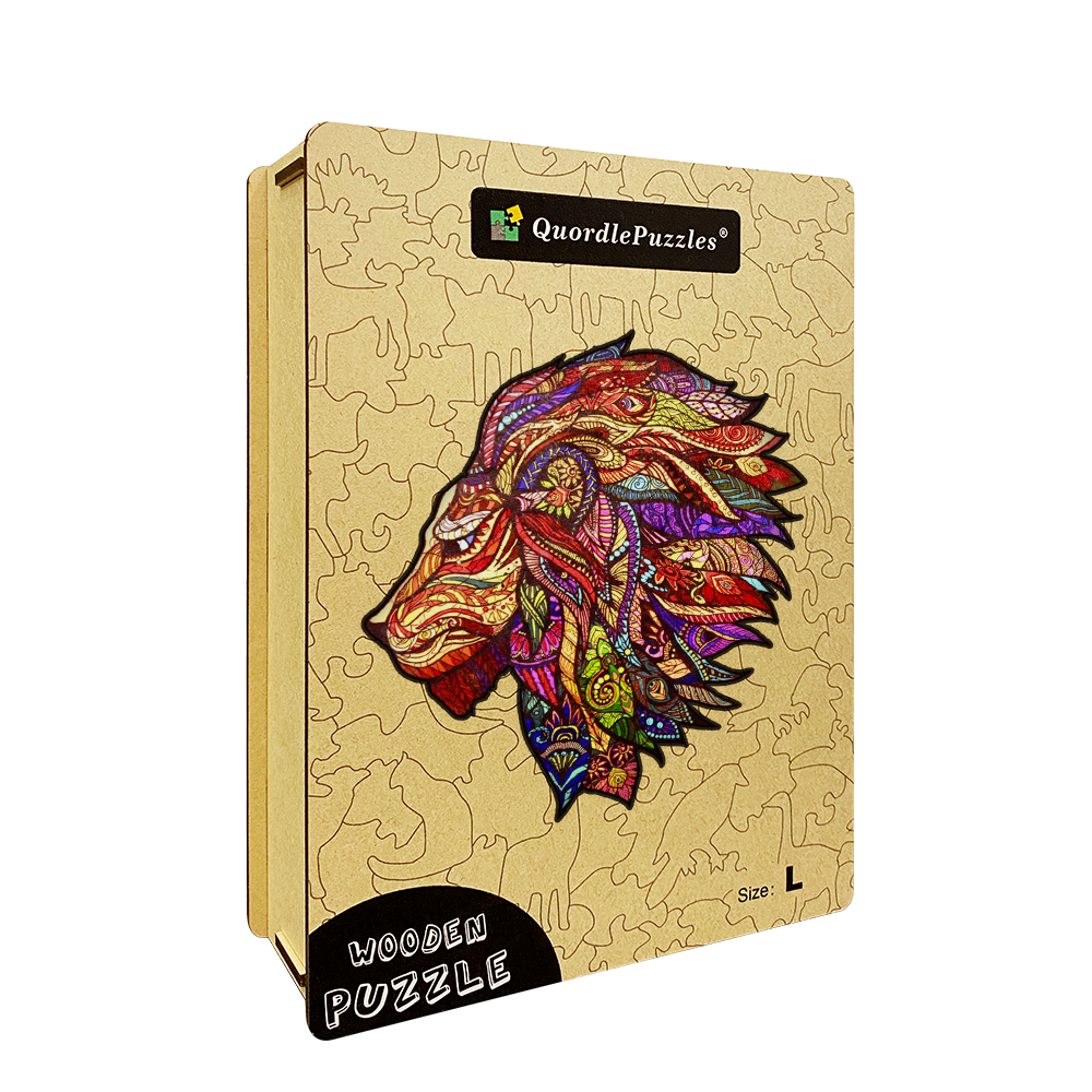 🔥 Ostatni dzień 85% zniżki na drewniane puzzle Red Lion