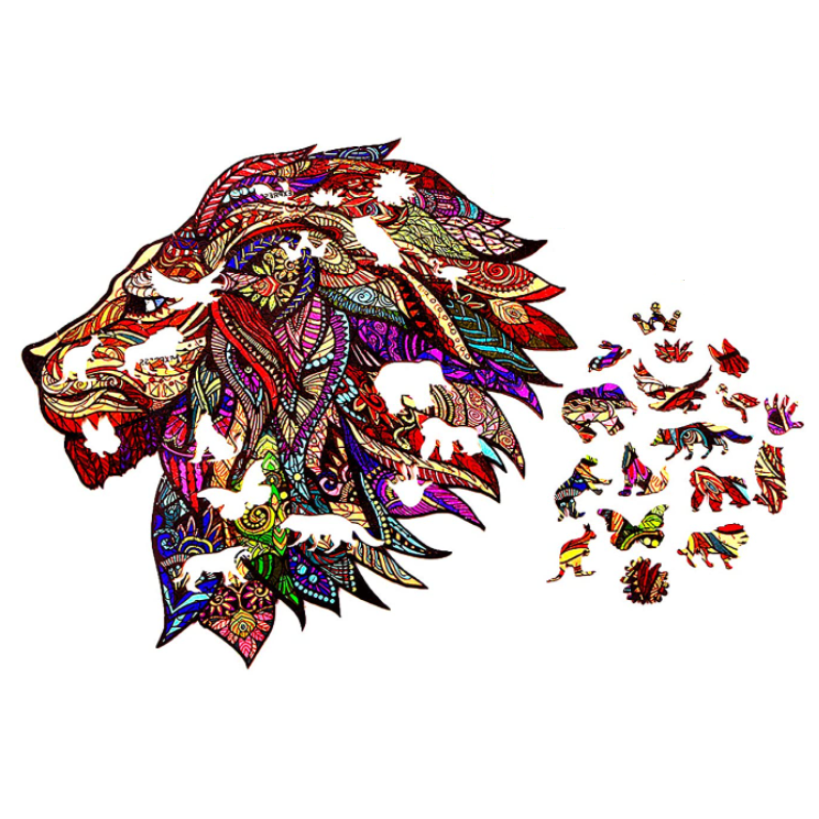🔥 Ostatni dzień 85% zniżki na drewniane puzzle Red Lion