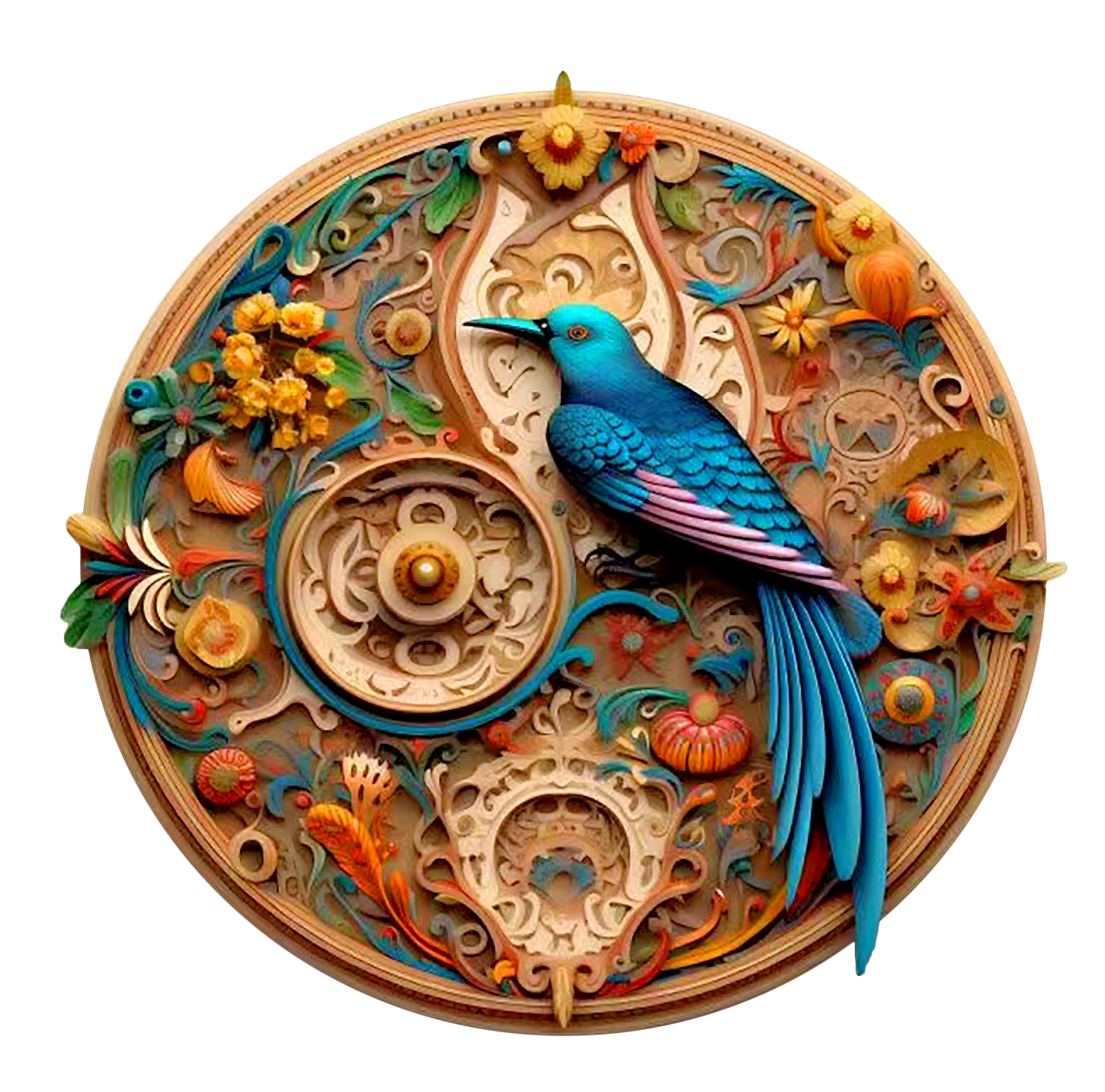 🔥 Ostatni dzień 85% zniżki na drewniane puzzle z kwiatami i ptakami