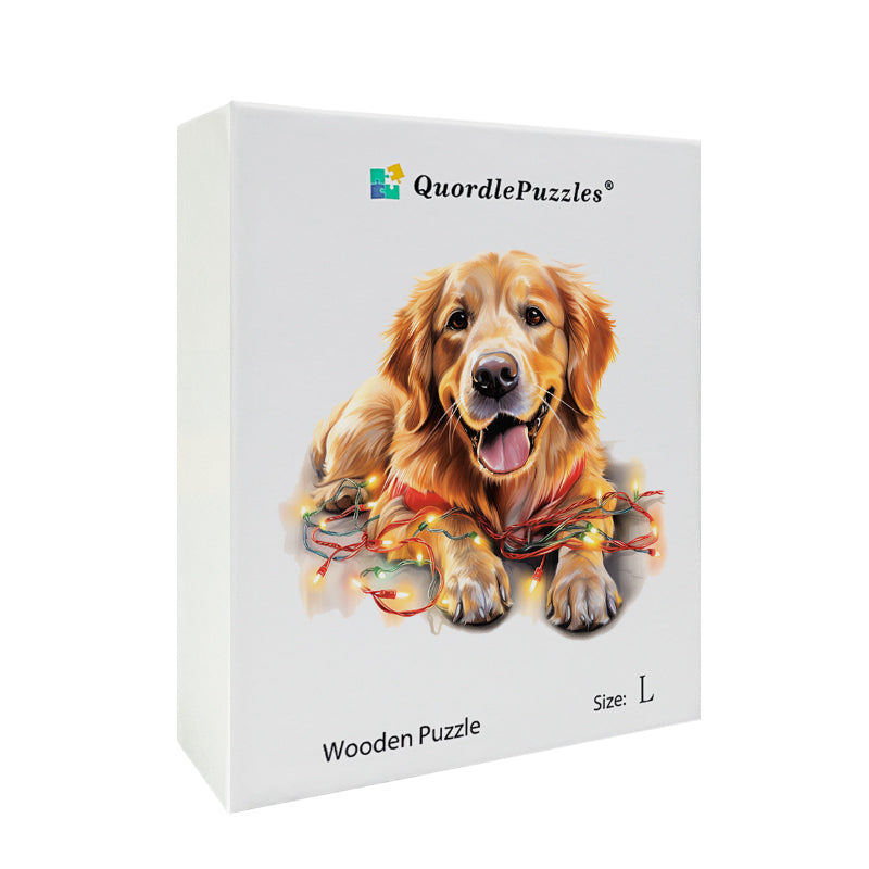 🔥Ostatni dzień 85% Golden Retriever Drewniana układanka