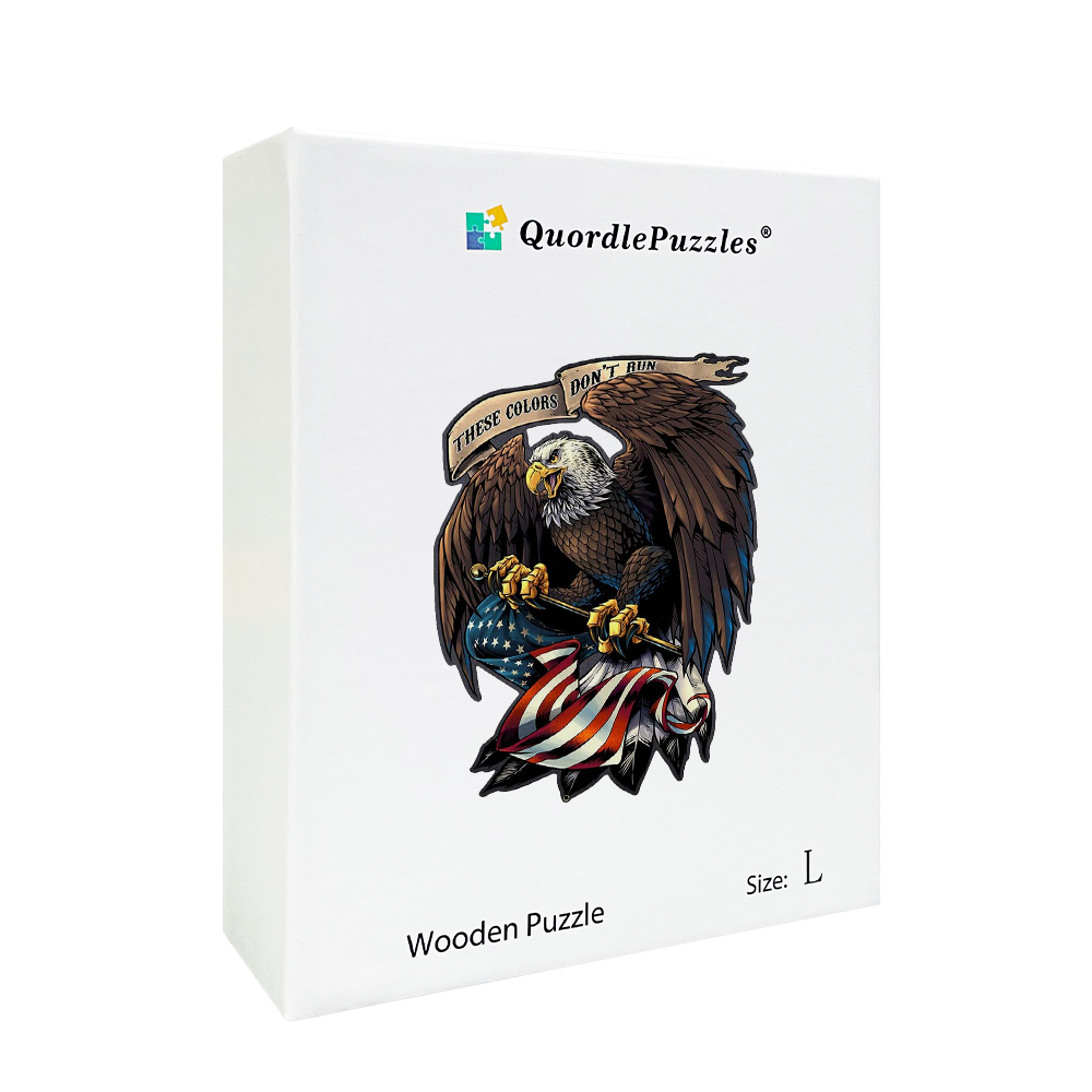 Drewniana układanka American Eagle 03