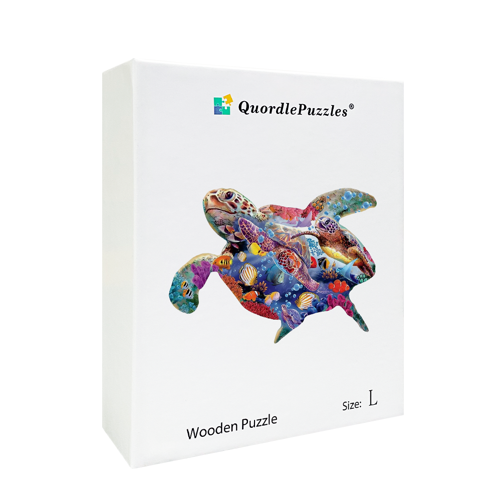 🔥Ostatni dzień 84% zniżki na starożytne puzzle z żółwiami morskimi