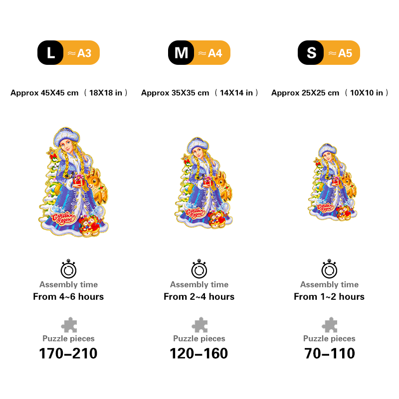 🔥 Ostatni dzień 88% zniżki na puzzle ice princess 06