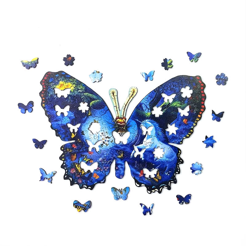 🔥Ostatni dzień 90% zniżki na puzzle z motylami i jednorożcami