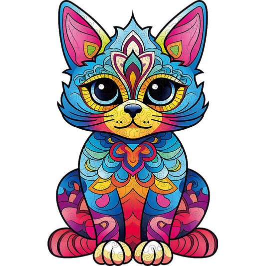 🔥Ostatni dzień 83% zniżki - urocza naklejka z kotem