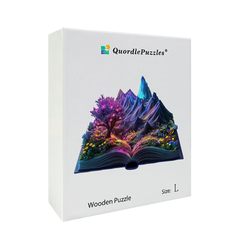 3D puzzle drewniane erupcji wulkanicznej