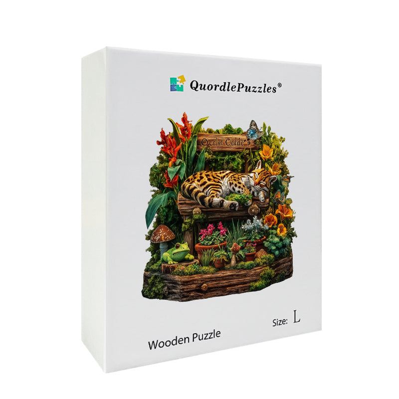 Puzzle in legno Giardino dei giaguari