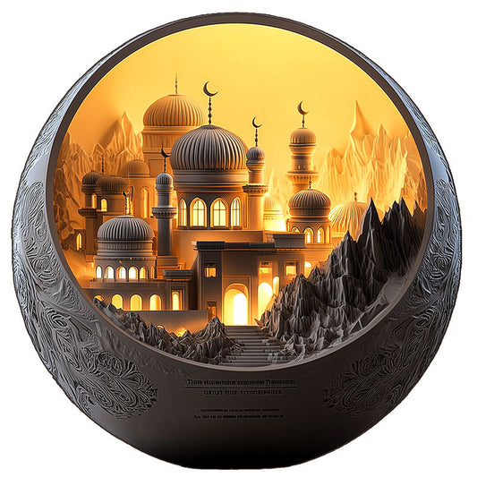 Pałac Światła Drewniane Puzzle