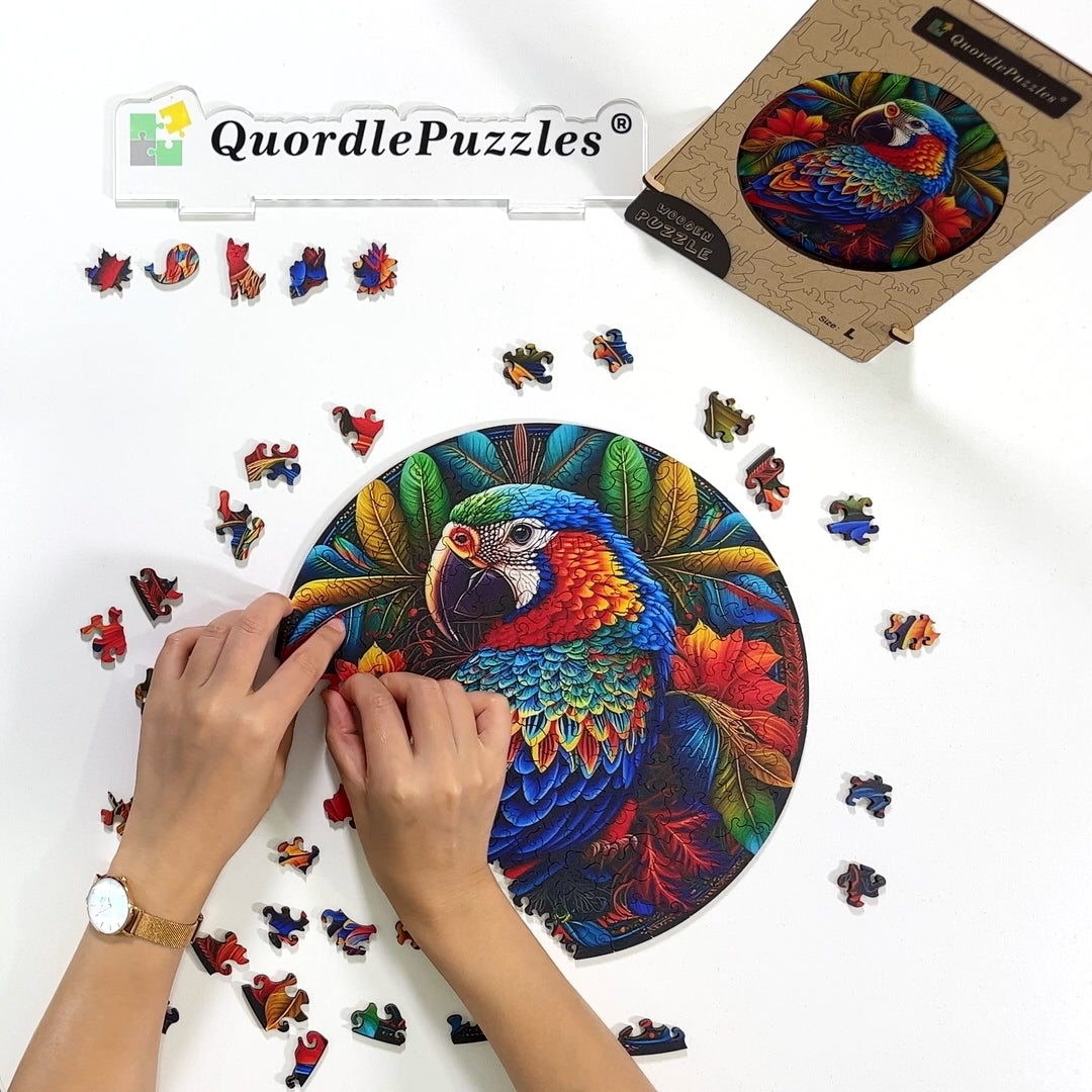 🔥 Ostatni dzień! 85% zniżki na układankę z dżunglową papugą