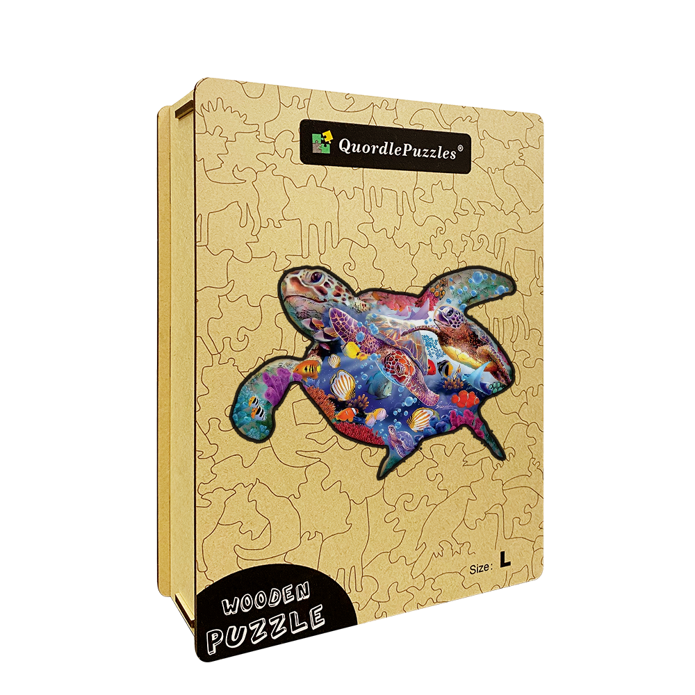 🔥Ostatni dzień 84% zniżki na starożytne puzzle z żółwiami morskimi
