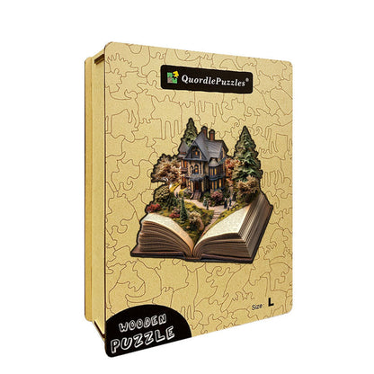 3D puzzle drewniane wiktoriańskiego dworu