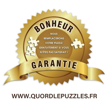 Orientalny Dziedziniec Drewniane Puzzle