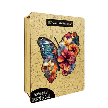 🔥Ostatni dzień 85% zniżki - motyl z kwiatami