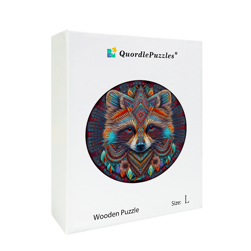 Drewniana układanka Mandala Szop