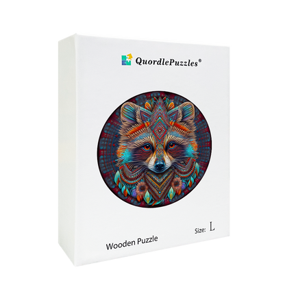 Drewniana układanka Mandala Szop