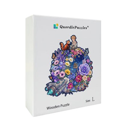 Kosmiczna Przygoda – Drewniane Puzzle