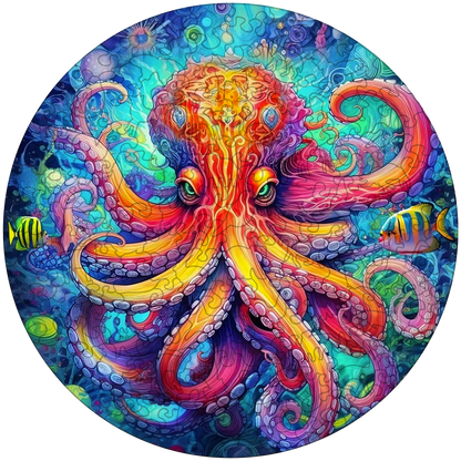🔥Ostatni dzień 85% zniżki na drewniane puzzle ośmiornicy