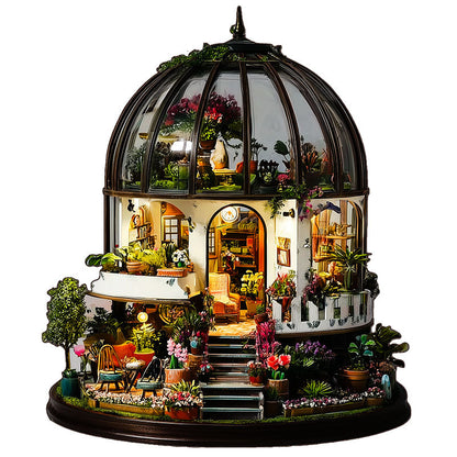 Botaniczny Dom Drewniane Puzzle