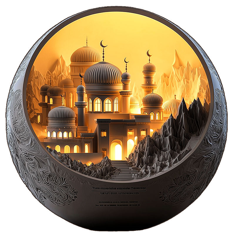 Pałac Światła Drewniane Puzzle