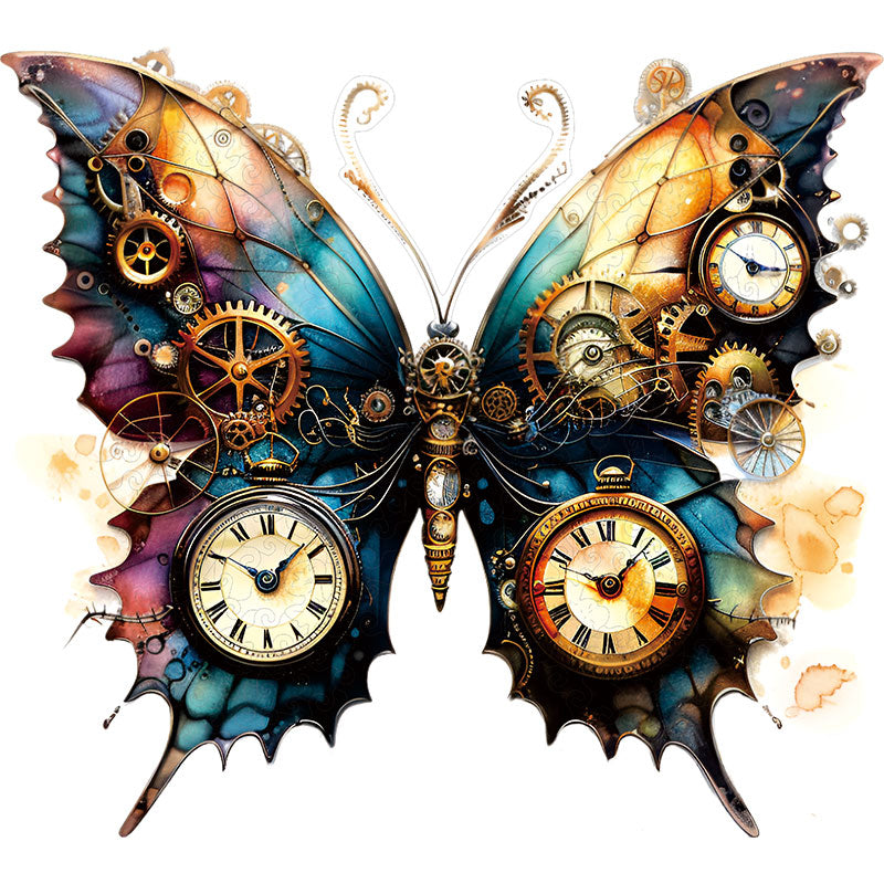 🔥Ostatni dzień 85% zniżki - motyl steampunk