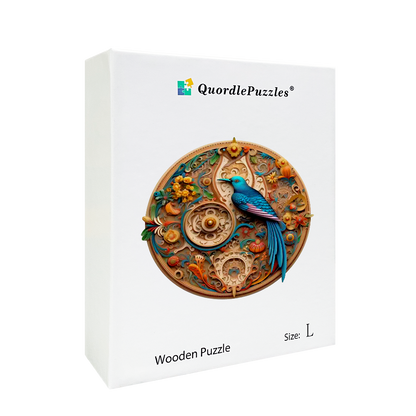🔥 Ostatni dzień 85% zniżki na drewniane puzzle z kwiatami i ptakami